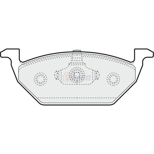Fahren Front Brake Pad Set FBP3030