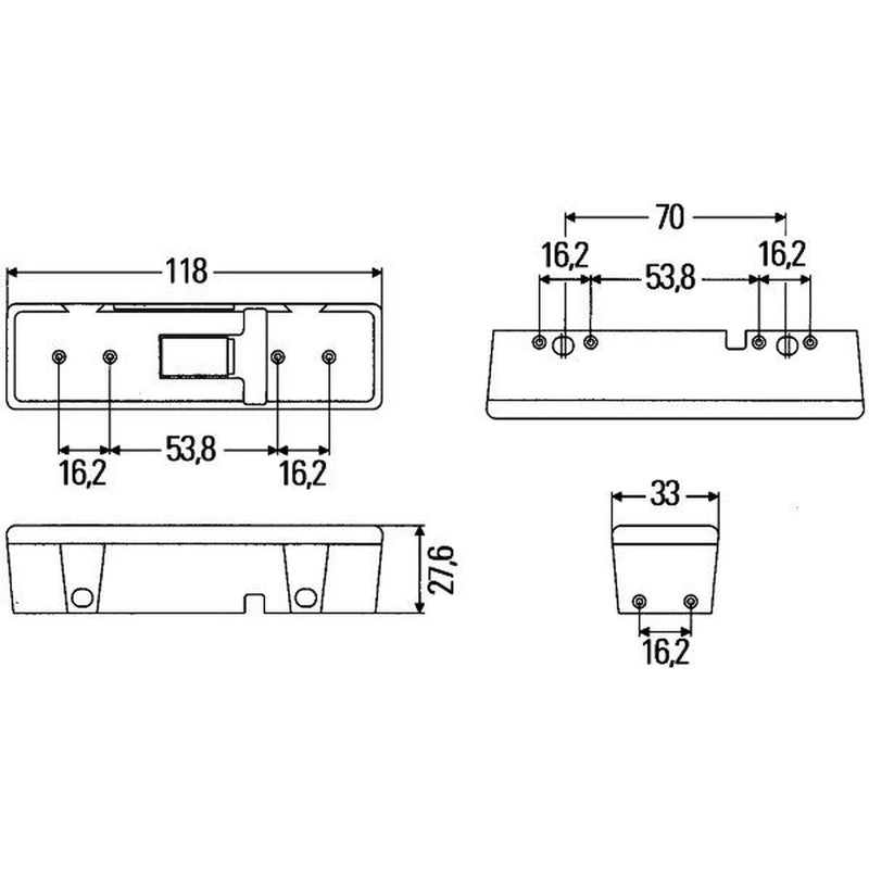 Hella Strobe-Type Beacon High 2XD 008 997-201