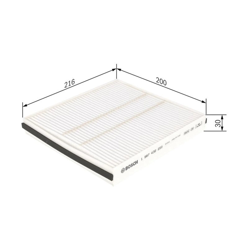 Bosch Cabin Air Filter (Pollen Filter) 1 987 432 250