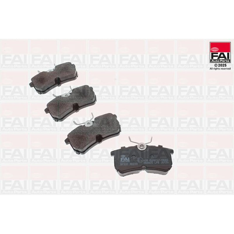 FAI Rear Brake Pad Set BP330