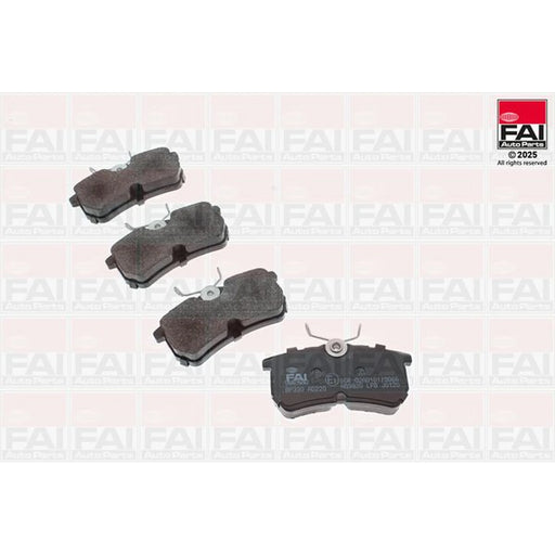 FAI Rear Brake Pad Set BP330