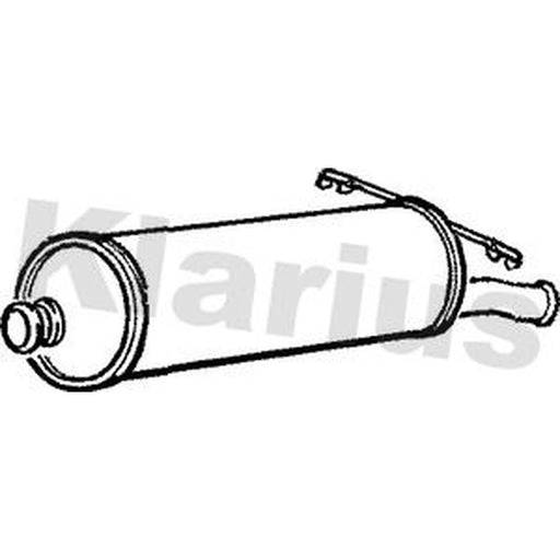 Klarius Box With Tail Pipe Rear CN469C
