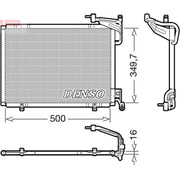 Denso Air Conditioning Condenser DCN10054