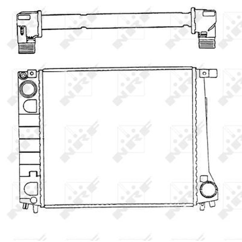 NRF Engine Radiator 51349
