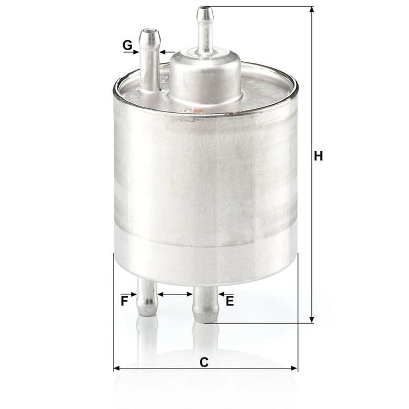 MANN-FILTER Fuel Filter Element WK 711/1