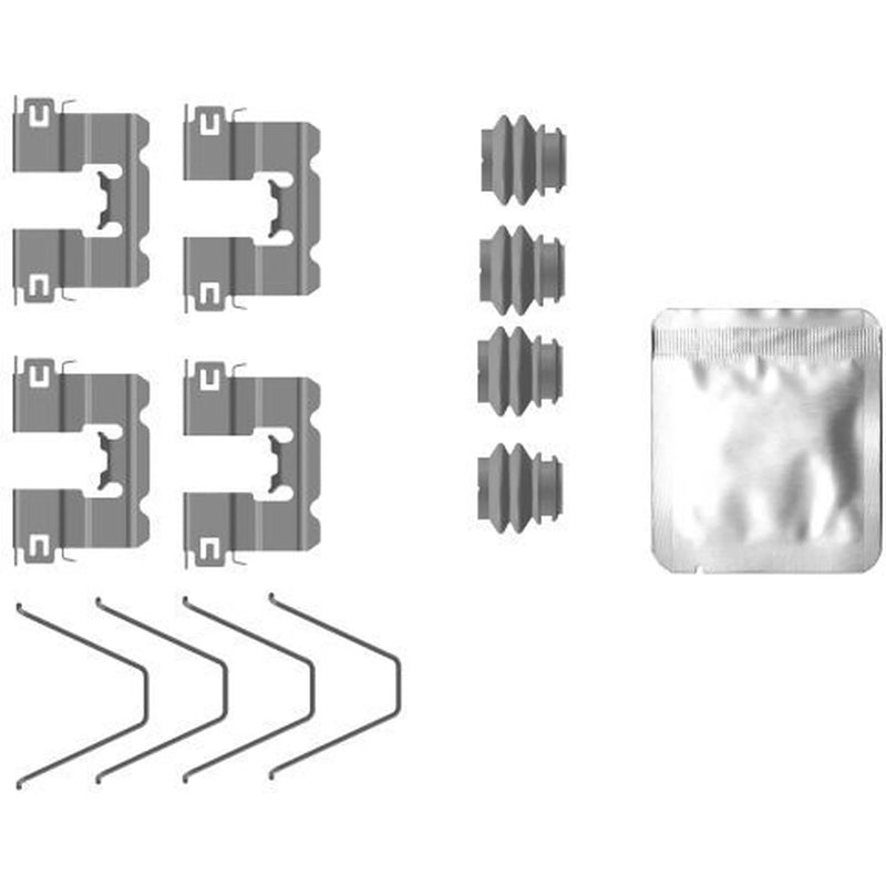 Mintex Brake Pad Accessory Fitting Kit Rear MBA0137