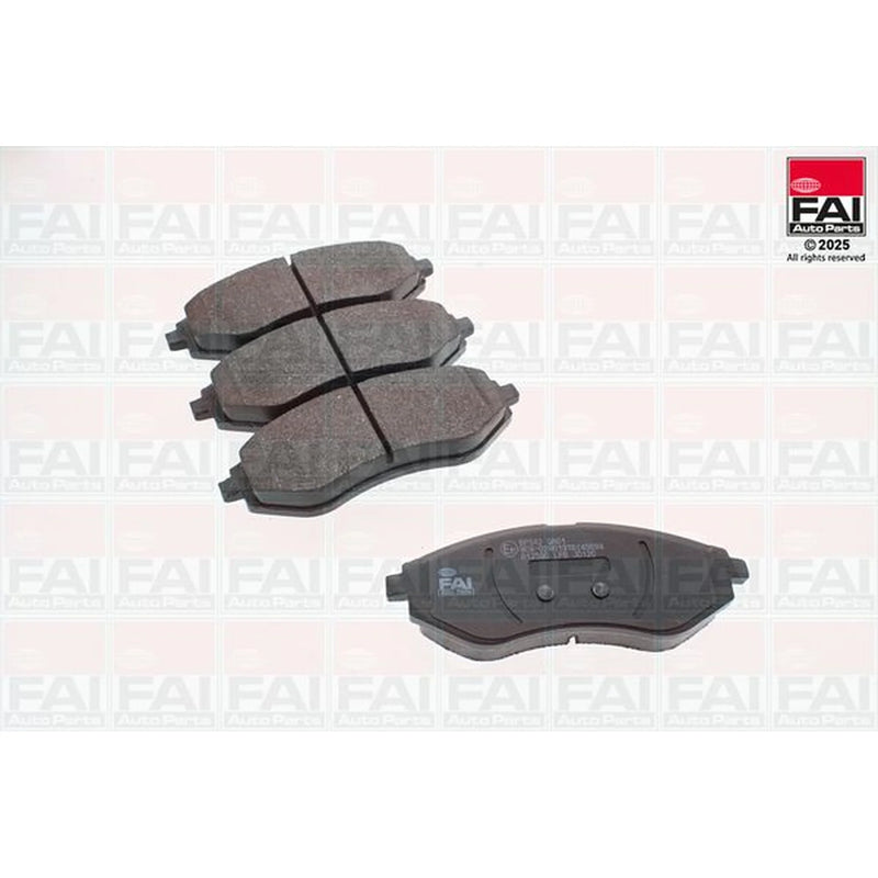 FAI Front Brake Pad Set BP542