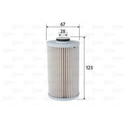Valeo Fuel Filter Element 587083
