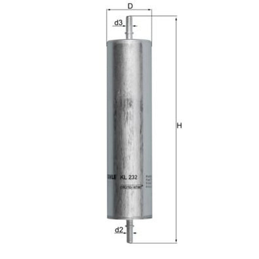 Mahle Fuel Filter Element KL 232