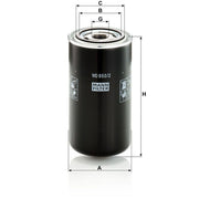 MANN-FILTER Automatic Transmission Hydraulic Filter WD 950/2
