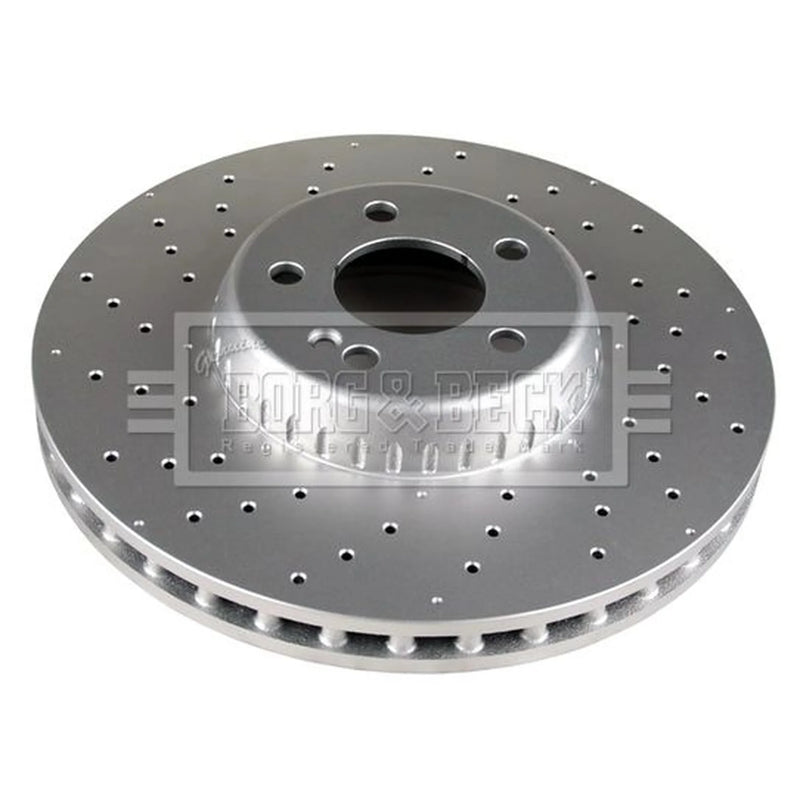 Borg & Beck 2 x / Front Brake Discs BBD7035S-x2