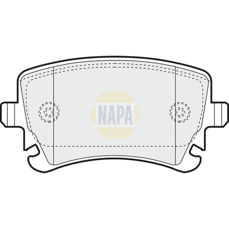 NAPA Rear Brake Pad Set NBP1698