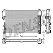 Denso Engine Radiator DRM17008