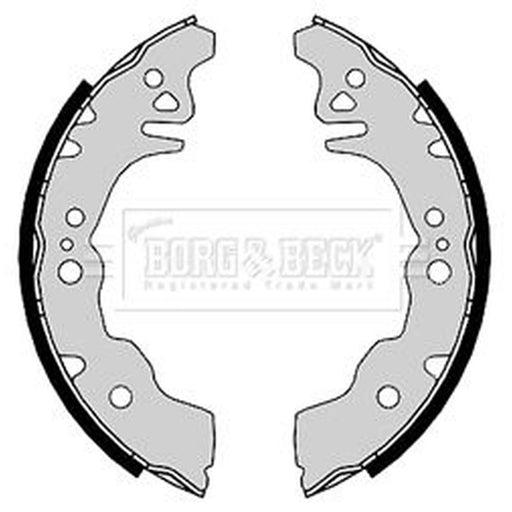 Borg & Beck Brake Shoe Set Axle Kit BBS6402