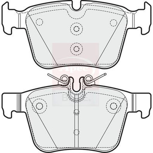 Apec Rear Brake Pad Set PD3379