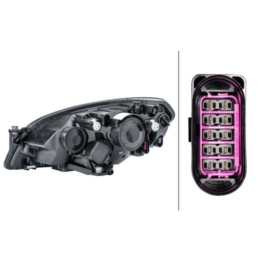 Hella Headlight Headlamp LED Right 1EL 012 643-021