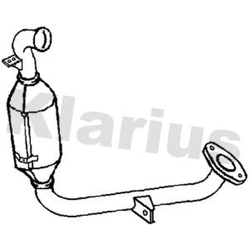 Klarius Diesel Particulate Filter W/Cat T/A Front 390147