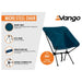 Vango Micro Steel Collapsible Camping Chair with Storage Bag - Mykonos Blue - Vango - Van Life Living