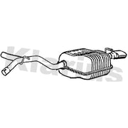 Klarius Box With Tail Pipe Left Rear VO472K