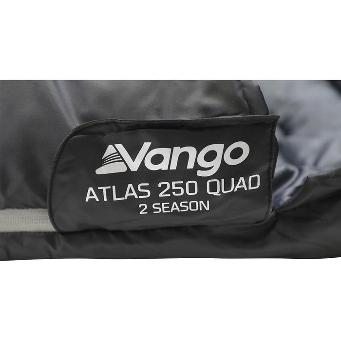 Vango Atlas 250 Quad Sleeping Bag Black - Vango - Van Life Living