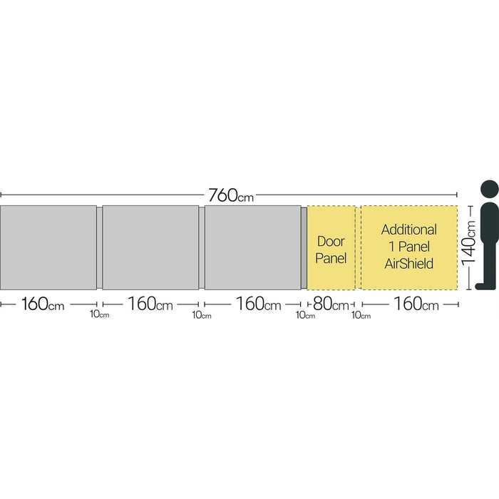 Falcon AirShield 500 (3 panels) a1038 - Quest - Van Life Living