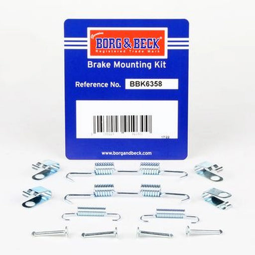 Borg & Beck Parking Brake Shoe Accessory Kit Rear BBK6358