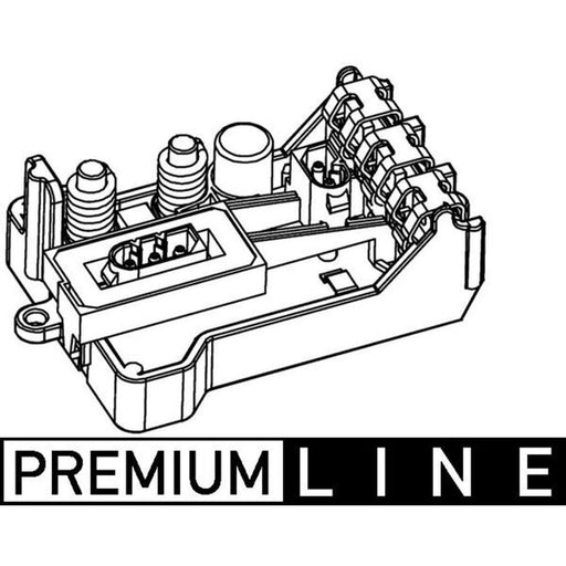 Mahle Heater Blower Regulator ABR 30 000P