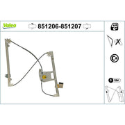 Valeo Electric Window Regulator Lifter Right Front 851207