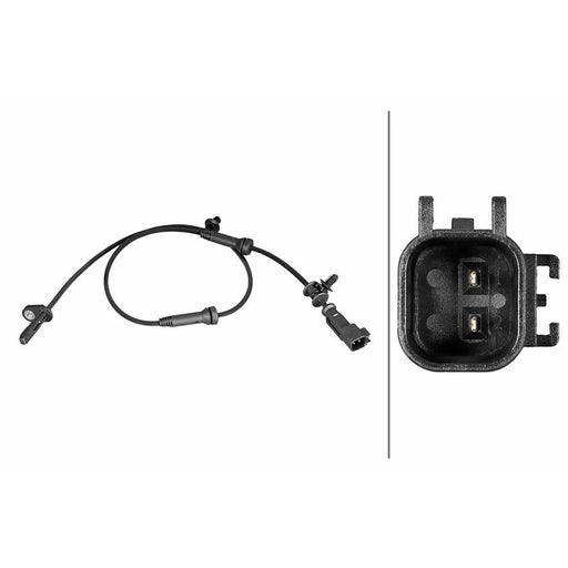 Hella ABS Wheel Speed Sensor Front 6PU 358 216-481