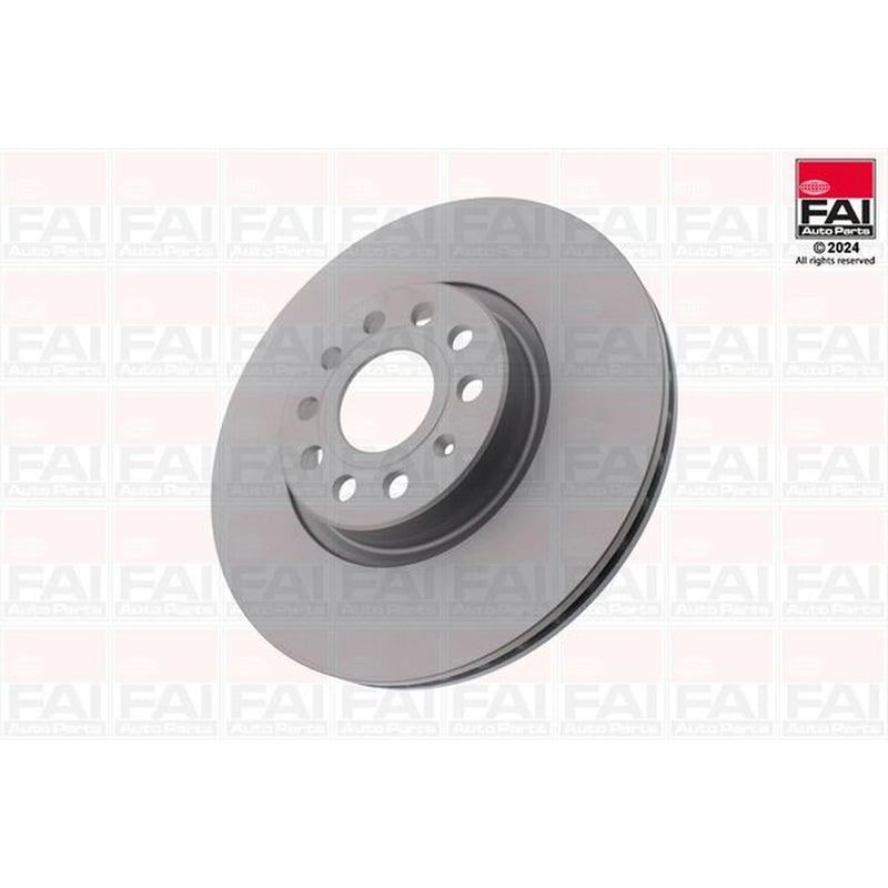 FAI 2 x Vented Front Brake Discs BD107-x2
