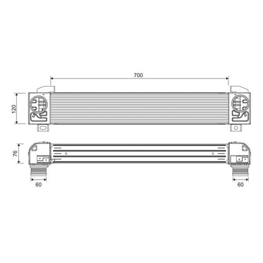 Valeo Intercooler (Charge Air Cooler) 818386