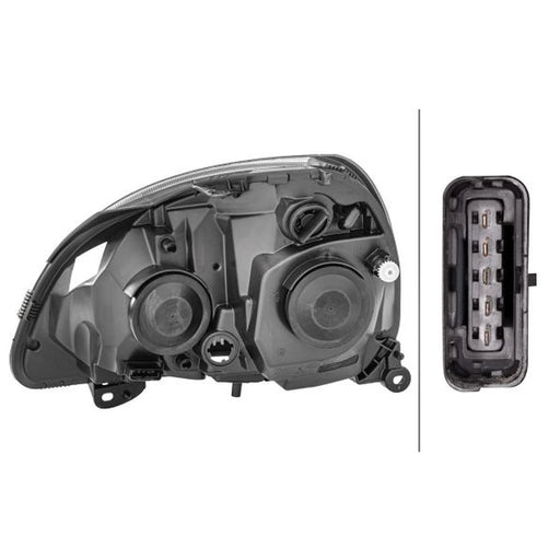 Hella Headlight Headlamp W5W Right 1DB 008 461-741