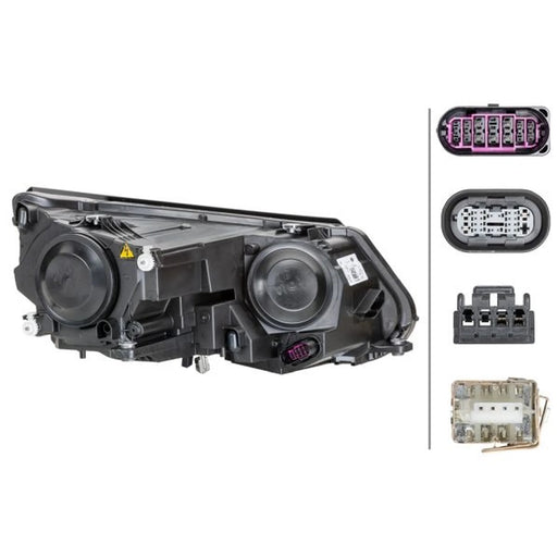 Hella Headlight Headlamp PSY24W Left 1ZS 010 748-331
