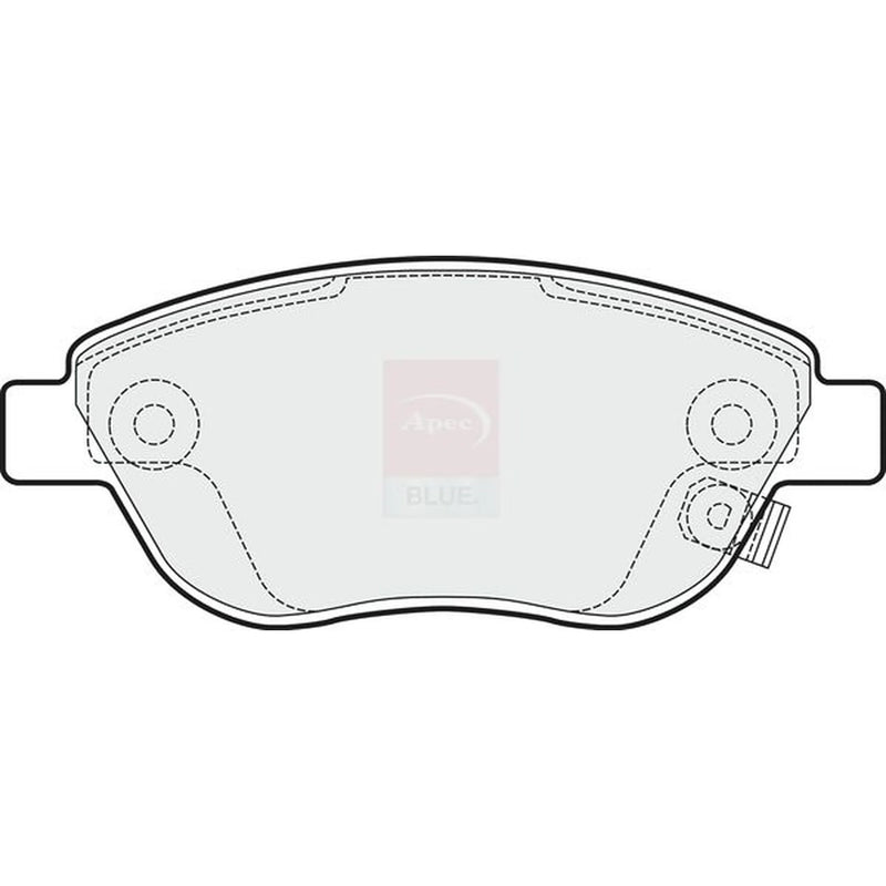 Apec Front Brake Pad Set PD3214