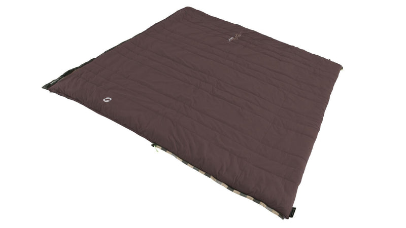 Outwell Camper Supreme Brown Single Sleeping Bag - Outwell - Van Life Living