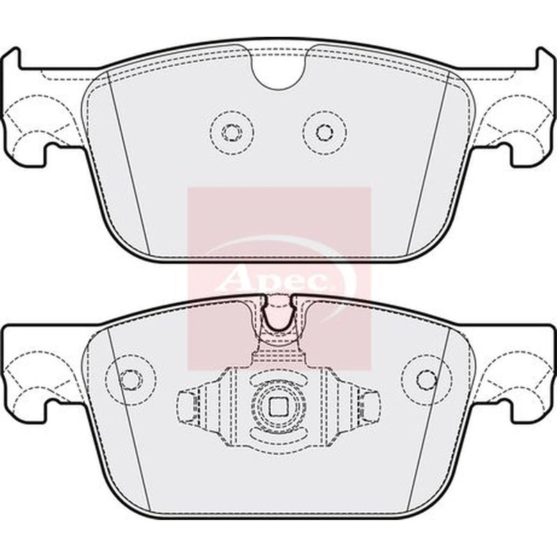 Apec Front Brake Pad Set PAD2146