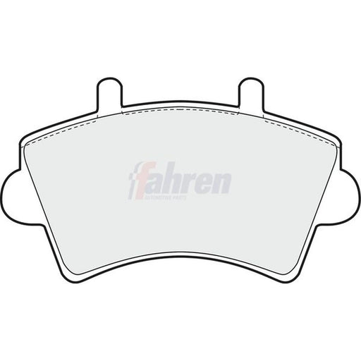 Fahren Front Brake Pad Set FBP3055