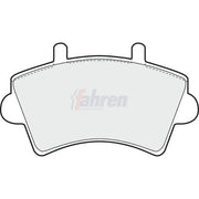Fahren Front Brake Pad Set fits Nissan Interstar 2002-2006