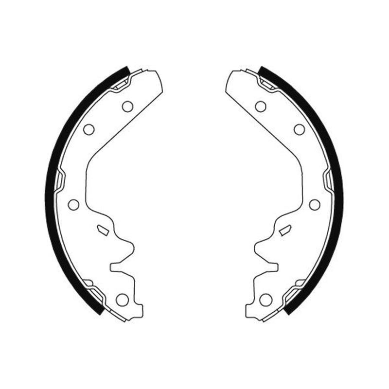 Mintex Brake Shoe Set Axle Kit MFR421