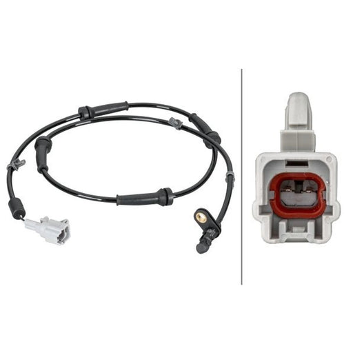 Hella ABS Wheel Speed Sensor Rear 6PU 012 806-731