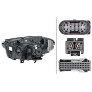 Hella Headlight Headlamp LED Right 1LX 013 074-641