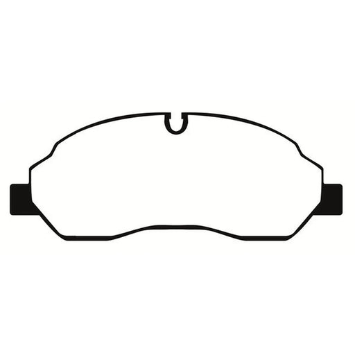 Abtex Front Brake Pad Set PLU2324