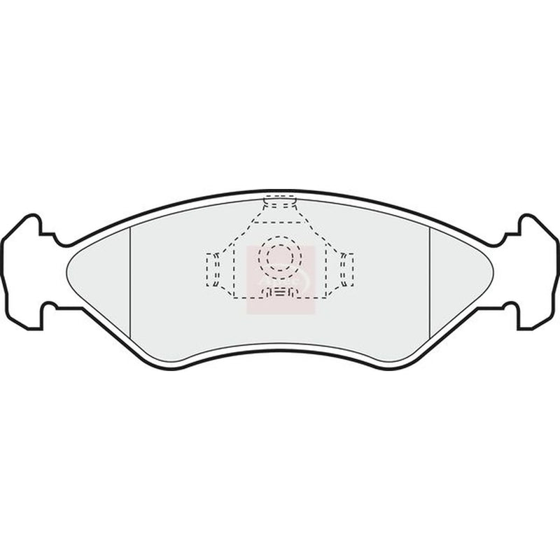 Apec Front Brake Pad Set PAD561