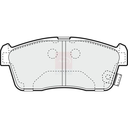 Apec Front Brake Pad Set PD3148