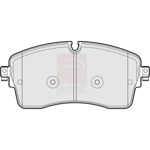 Apec Front Brake Pad Set PAD2286B