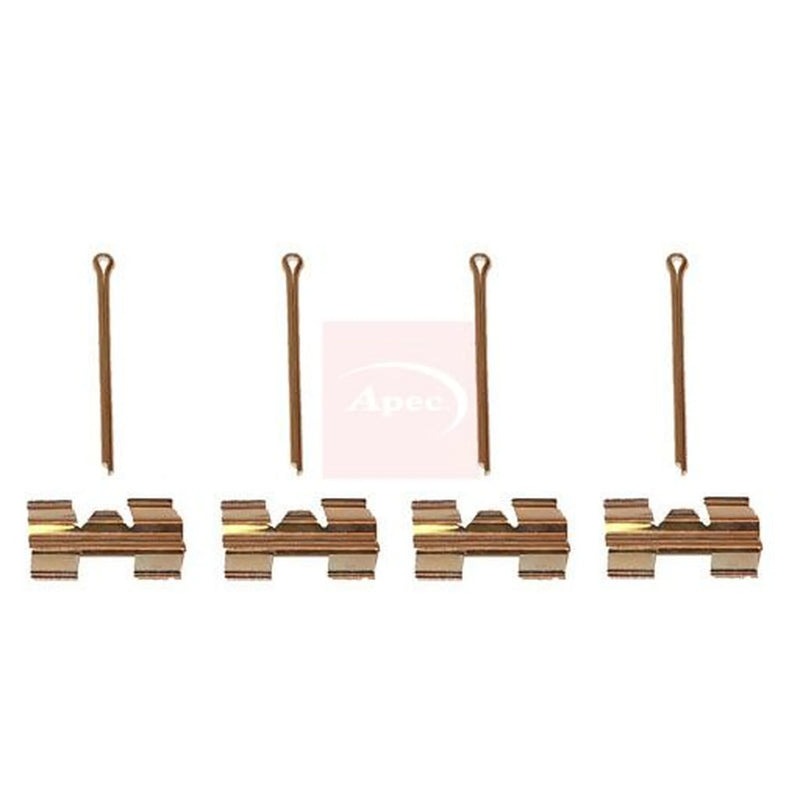 Apec Brake Pad Accessory Fitting Kit Front KIT427