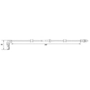Bosch ABS Wheel Speed Sensor Rear Left 0 265 007 532