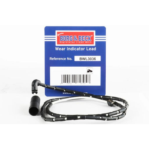 Borg & Beck Brake Pad Wear Sensor Rear BWL3036