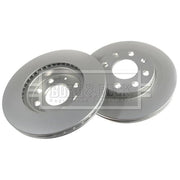 Borg & Beck 2 x Vented Front Brake Discs BBD4252-x2