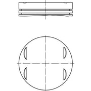 Mahle Piston Cylinder Bore = 95mm 002 75 00